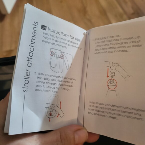 JJ Cole Diaper Bag Metra Baby Bag NWT Grey and Black - Picture 7 of 12